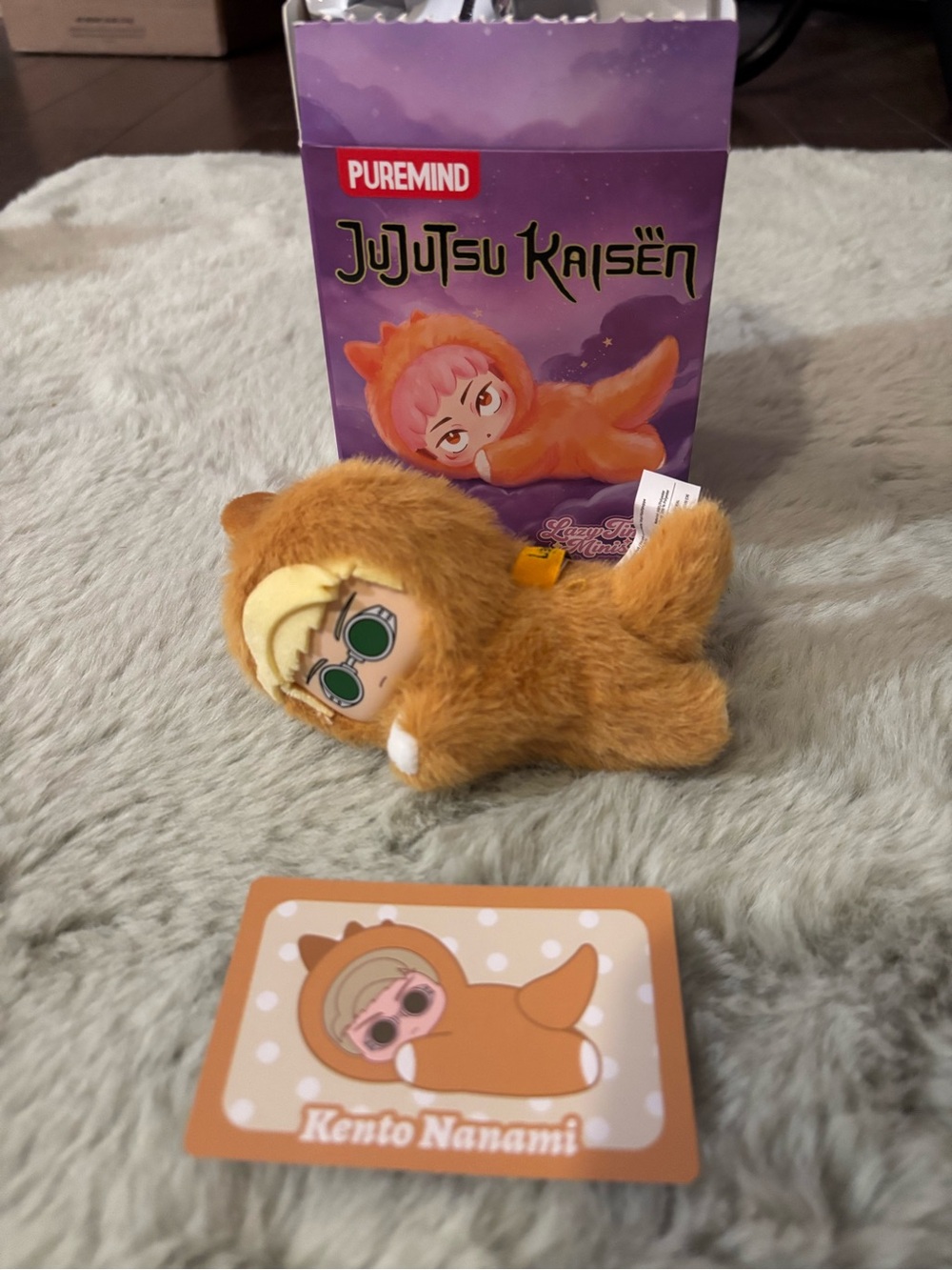 PureMind Jujutsu Kaisen Kento Nanami Plush - Brown Costume